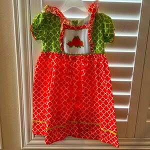 Smocked or not pumpkin dress size 6